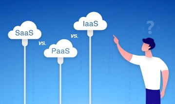 IaaS vs PaaS vs SaaS Comparision