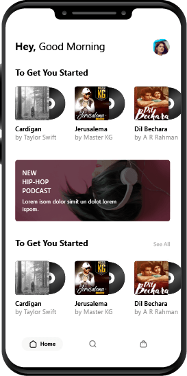 Music Streaming App Solution like Deezer